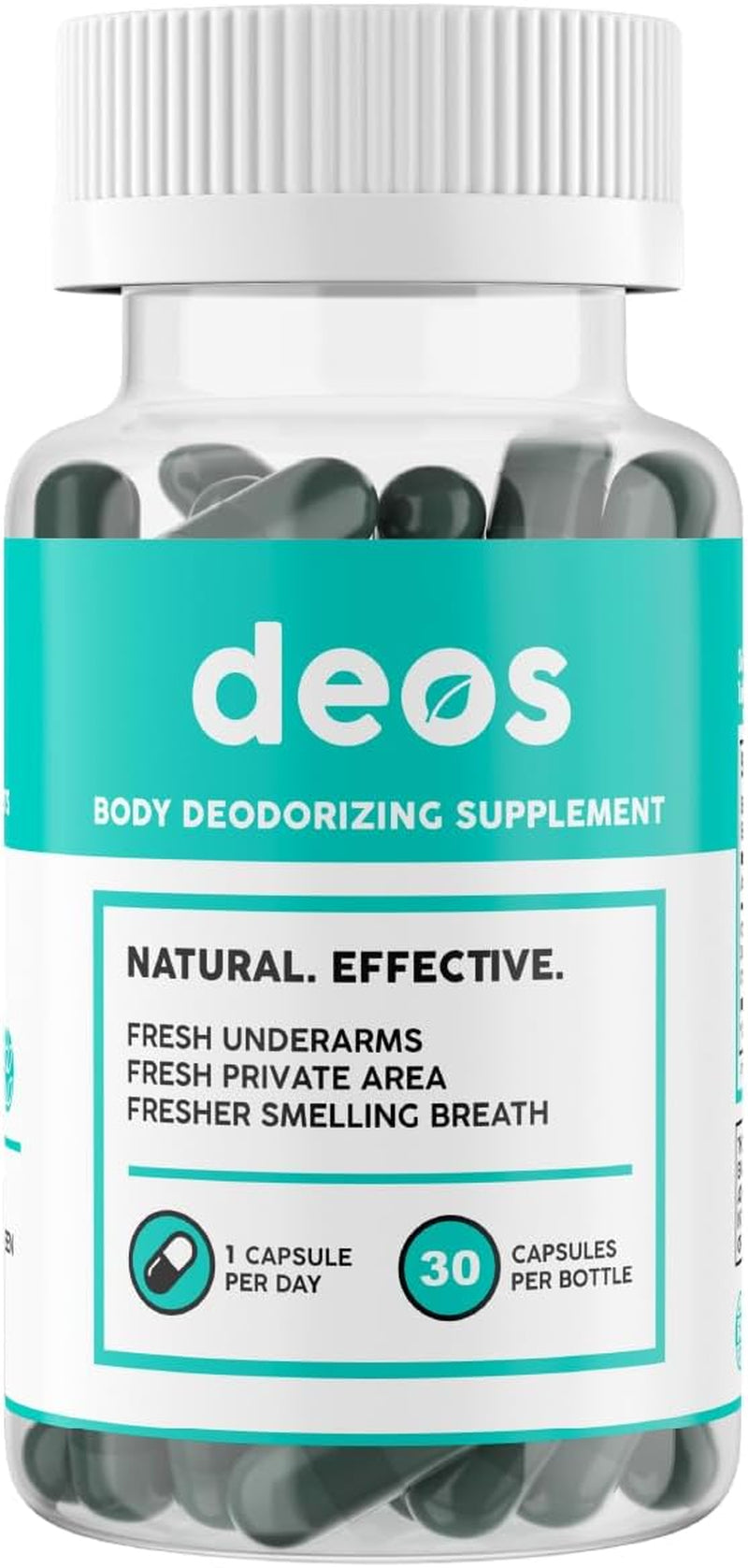 DEOS Internal Deodorant Capsules
